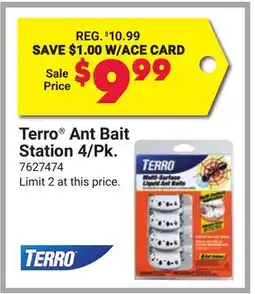 Ace Hardware Terro Ant Bait Station 4/Pk offer