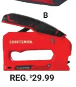 Ace Hardware CRAFTSMAN Pushfire 9/16 in. Heavy Duty Stapler Hand Tools offer