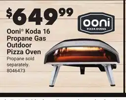 Ace Hardware Ooni Koda 16 Propane Gas Outdoor Pizza Oven offer