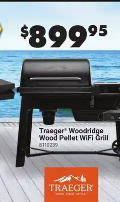 Ace Hardware Traeger Woodridge Wood Pellet WiFi Grill offer