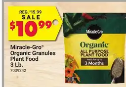 Ace Hardware Miracle-Gro Organic Granules Plant Food 3 Lb offer