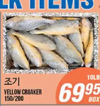 Joong Boo Market YELLOW CROAKER offer