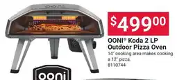 Ace Hardware OONI Koda 2 LP Outdoor Pizza Oven offer