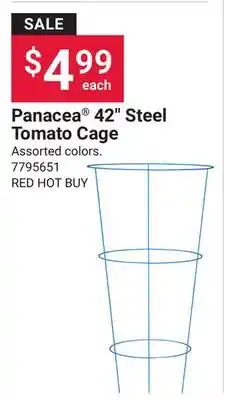 Ace Hardware Panacea 42 Steel Tomato Cage offer