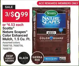 Ace Hardware Scotts Nature Scapes Color Enhanced Mulch, 1.5 Cu. Ft offer