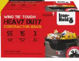 Ace Hardware Iron-Hold Heavy Duty Contractor Trash Bags offer