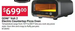 Ace Hardware OONI Volt 2 Electric Countertop Pizza Oven offer