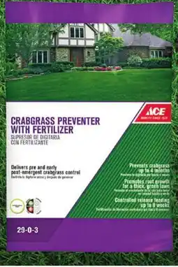 Ace Hardware Ace Crabgrass Preventer With Fertilizer offer