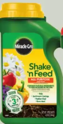 Ace Hardware Miracle-Gro Shake 'n Feed Plant Food, 4.5 Lb offer