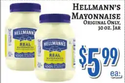 Trade Fair Supermarket HELLMANN'S MAYONNAISE offer