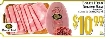 Trade Fair Supermarket Boar's Head Deluxe Ham offer