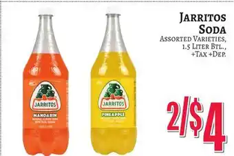 Trade Fair Supermarket JARRITOS SODA offer