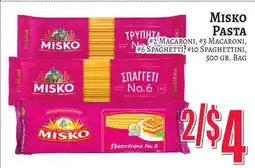 Trade Fair Supermarket MISKO PASTA offer