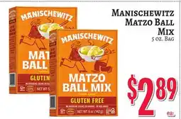 Trade Fair Supermarket Manischewitz Matzo Ball Mix offer