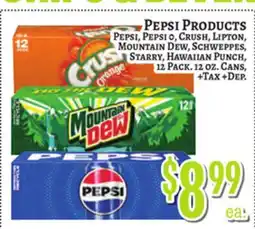 Trade Fair Supermarket PEPSI PRODUCTS offer