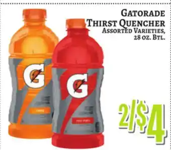 Trade Fair Supermarket GATORADE THIRST QUENCHER offer