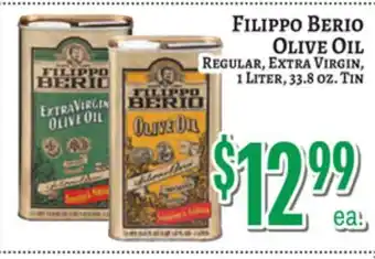 Trade Fair Supermarket Filippo Berio Olive Oil offer