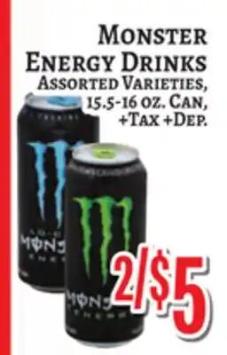 Trade Fair Supermarket Monster Energy Drinks offer