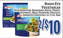 Trade Fair Supermarket Birds Eye Vegetables offer