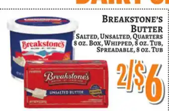 Trade Fair Supermarket BREAKSTONE'S BUTTER offer