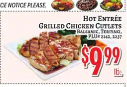 Trade Fair Supermarket Grilled Chicken Cutlets offer