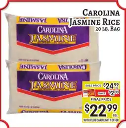 Trade Fair Supermarket CAROLINA JASMINE RICE offer