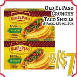 Trade Fair Supermarket Old El Paso Crunchy Taco Shells offer