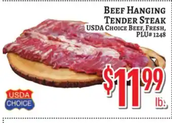 Trade Fair Supermarket Beef Hanging Tender Steak offer