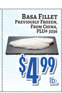 Trade Fair Supermarket BASA FILLET offer