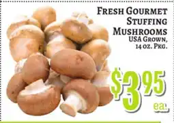 Trade Fair Supermarket FRESH GOURMET STUFFING MUSHROOMS offer