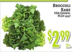 Trade Fair Supermarket BROCCOLI RABE offer