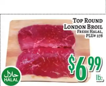 Trade Fair Supermarket TOP ROUND LONDON BROIL offer