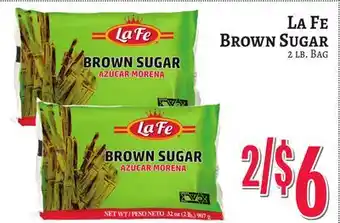 Trade Fair Supermarket LA FE Brown Sugar offer