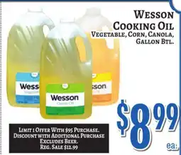 Trade Fair Supermarket Wesson Cooking Oil offer