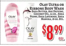 Trade Fair Supermarket Olay Ultra OR Ribbons Body Wash offer