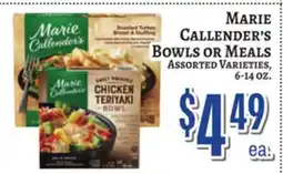 Trade Fair Supermarket MARIE CALLENDER'S Bowls or Meals offer