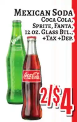 Trade Fair Supermarket Mexican Soda offer
