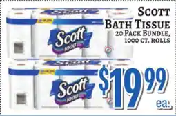 Trade Fair Supermarket SCOTT BATH TISSUE offer