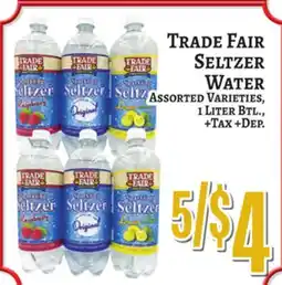 Trade Fair Supermarket Trade Fair Seltzer Water offer