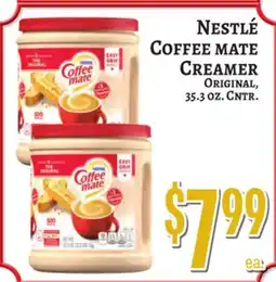 Trade Fair Supermarket Nestlé COFFEE MATE CREAMER offer
