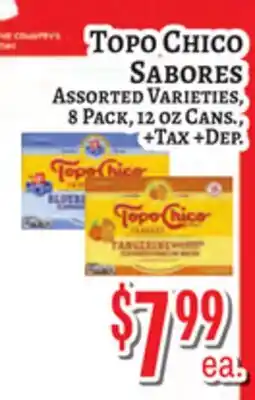 Trade Fair Supermarket Topo Chico Sabores offer