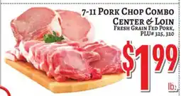 Trade Fair Supermarket 7-11 PORK CHOP COMBO CENTER & LOIN offer