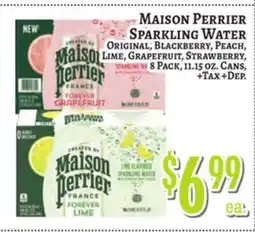 Trade Fair Supermarket Maison Perrier Sparkling Water offer