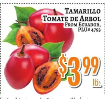 Trade Fair Supermarket TAMARILLO TOMATE DE ARBOL offer