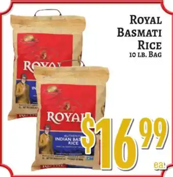 Trade Fair Supermarket ROYAL BASMATI RICE offer