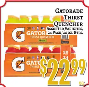 Trade Fair Supermarket GATORADE THIRST QUENCHER offer