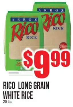 Extra Supermarket RICO LONG GRAIN WHITE RICE offer