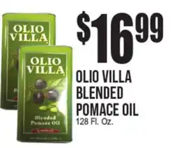 Extra Supermarket OLIO VILLA BLENDED POMACE OIL offer