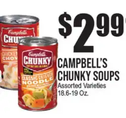 Extra Supermarket CAMPBELL'S CHUNKY SOUPS offer