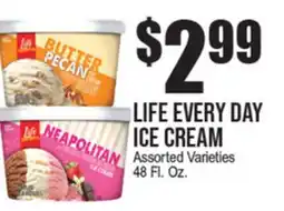 Extra Supermarket LIFE EVERY DAY ICE CREAM offer